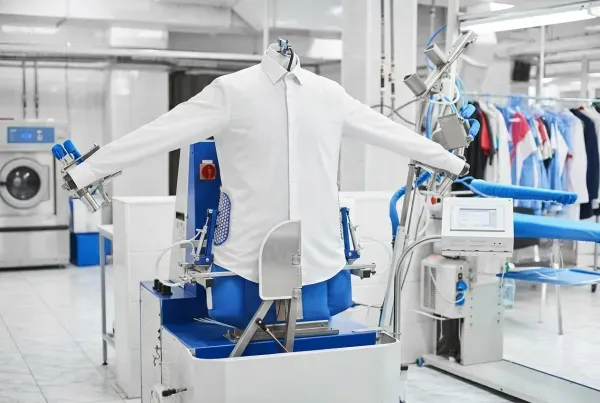 Laundrykhalas professional garment cleaning and inspection process