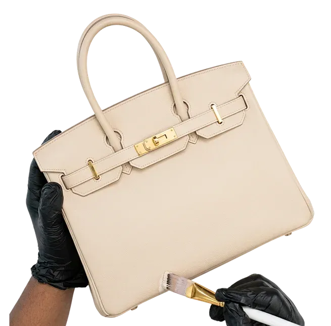 Professional hardware polishing for bags in Kuwait