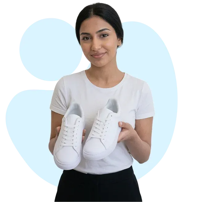 Professional stain protection for shoes in Kuwait
