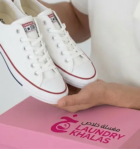 Sneaker Deep Clean for shoes in Kuwait